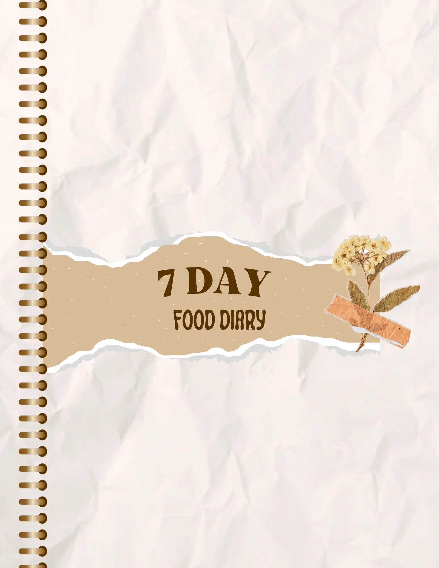 7 Day Food Diary Drake Wellness