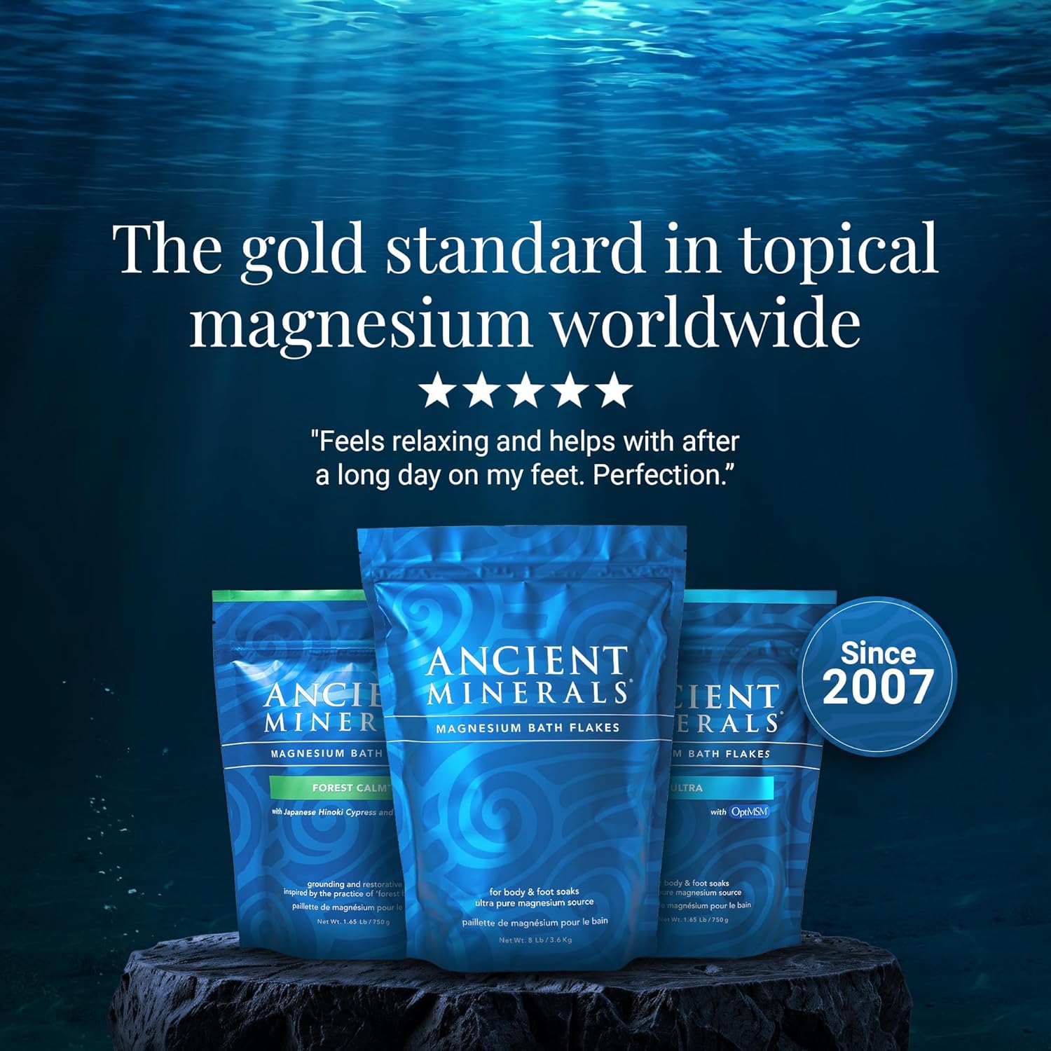Ancient Minerals Magnesium Bath Flakes Ancient Minerals