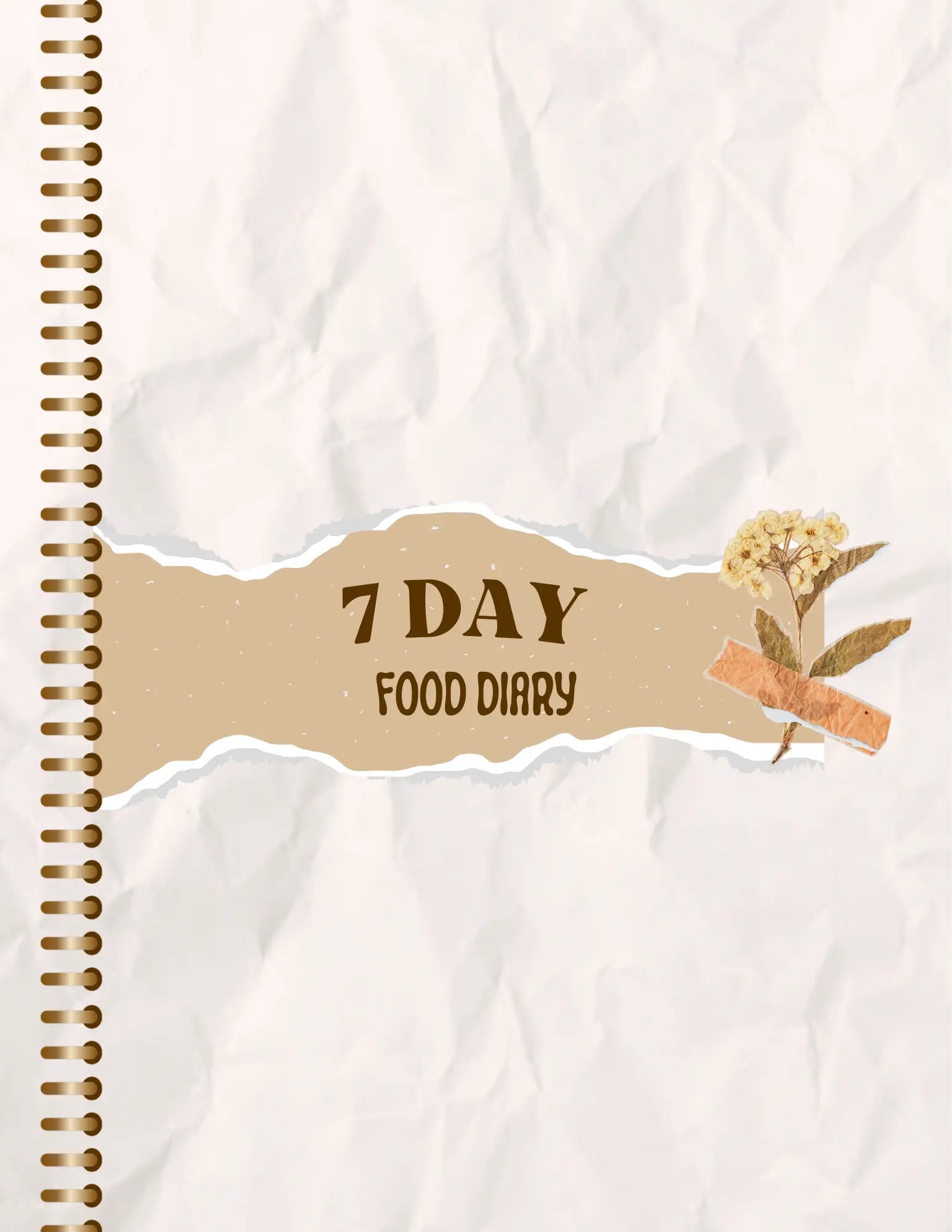 7 Day Food Diary Drake Wellness